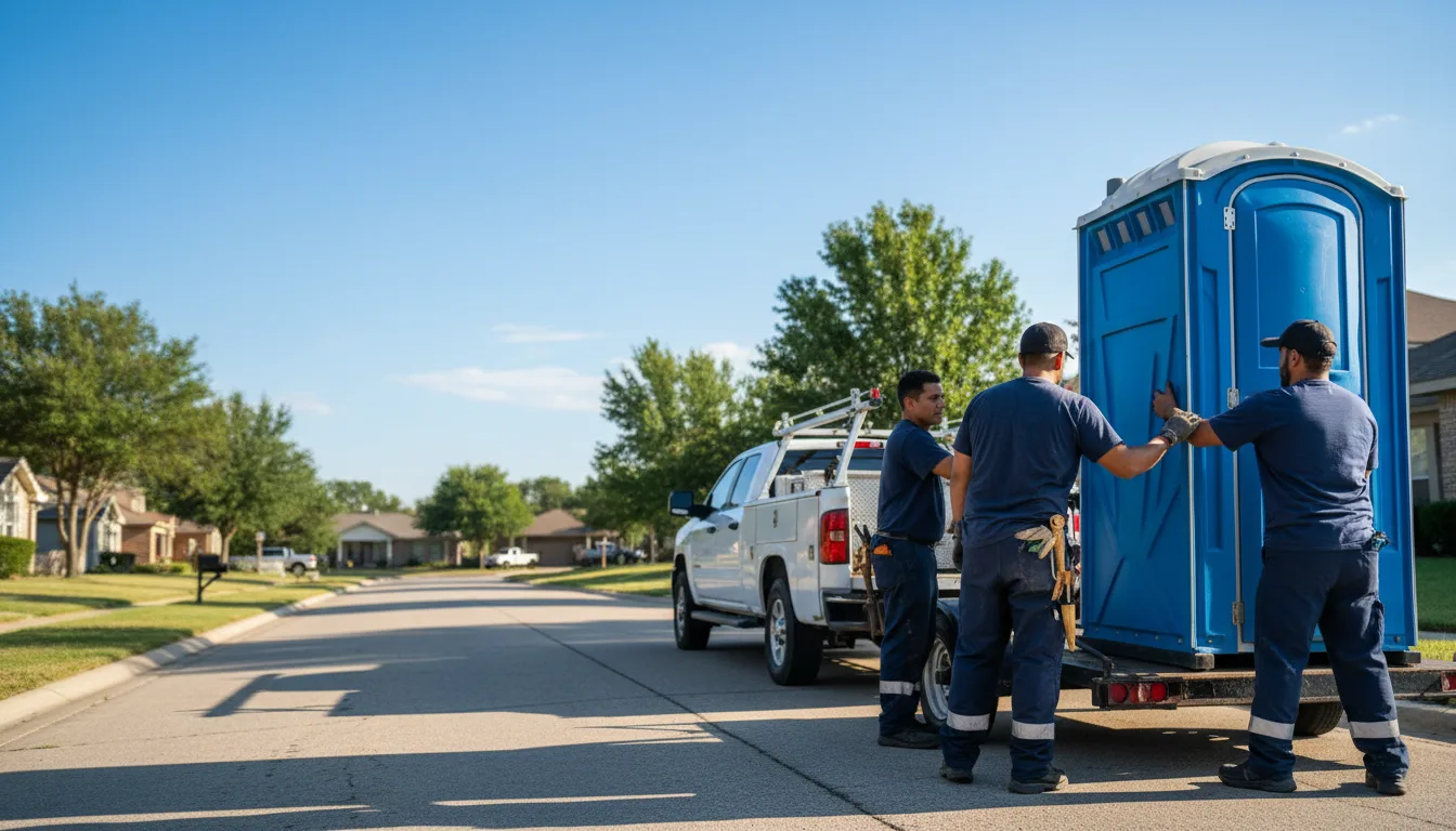 Portable Toilet Rental in Wilson, KS near me